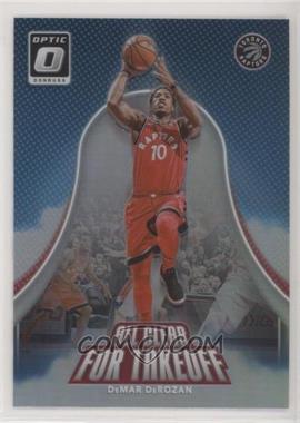 2017-18 Panini Donruss Optic - All Clear for Takeoff - Holo Silver Prizm #7 - DeMar DeRozan