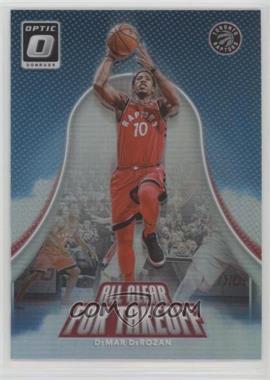 2017-18 Panini Donruss Optic - All Clear for Takeoff - Holo Silver Prizm #7 - DeMar DeRozan