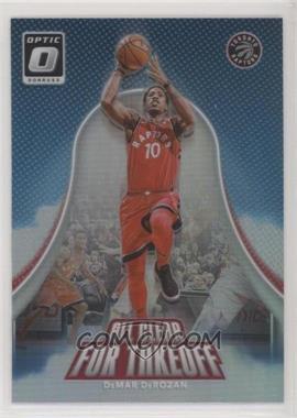 2017-18 Panini Donruss Optic - All Clear for Takeoff - Holo Silver Prizm #7 - DeMar DeRozan