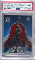 Giannis Antetokounmpo [PSA 9 MINT] #/99