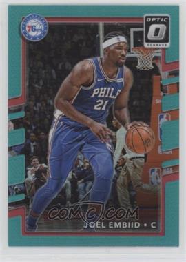 2017-18 Panini Donruss Optic - [Base] - Aqua Prizm #112 - Joel Embiid /25