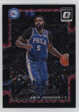 2017-18 Panini Donruss Optic - [Base] - Black Velocity Prizm #115 - Amir Johnson /39