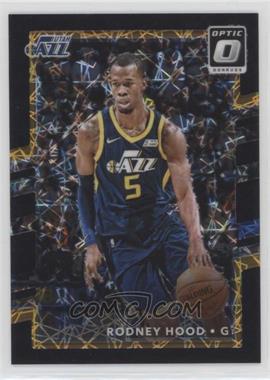 2017-18 Panini Donruss Optic - [Base] - Black Velocity Prizm #143 - Rodney Hood /39