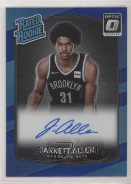 2017-18 Panini Donruss Optic - [Base] - Blue Prizm Signatures #179 - Rated Rookie - Jarrett Allen /49