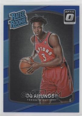 2017-18 Panini Donruss Optic - [Base] - Blue Prizm #178 - Rated Rookie - OG Anunoby /49