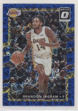 2017-18 Panini Donruss Optic - [Base] - Blue Velocity Prizm #67 - Brandon Ingram