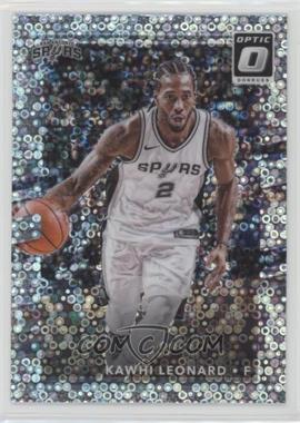 2017-18 Panini Donruss Optic - [Base] - Fast Break Holo Prizm #134 - Kawhi Leonard