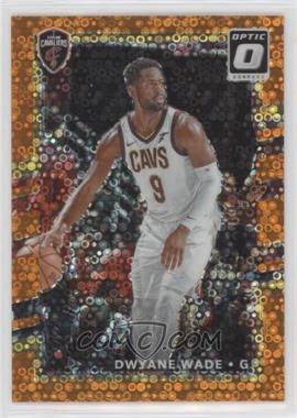 2017-18 Panini Donruss Optic - [Base] - Fast Break Orange Prizm #25 - Dwyane Wade /193