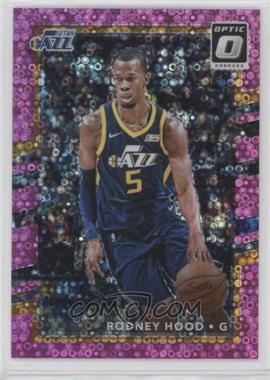 2017-18 Panini Donruss Optic - [Base] - Fast Break Pink Prizm #143 - Rodney Hood /20