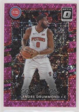 2017-18 Panini Donruss Optic - [Base] - Fast Break Pink Prizm #43 - Andre Drummond /20