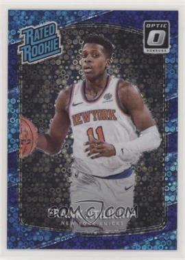 2017-18 Panini Donruss Optic - [Base] - Fast Break Purple Prizm #193 - Rated Rookie - Frank Ntilikina /155