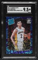 Rated Rookie - Lonzo Ball [SGC 9.5 Mint+] #/155