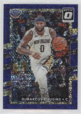 2017-18 Panini Donruss Optic - [Base] - Fast Break Purple Prizm #92 - DeMarcus Cousins /155