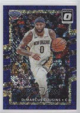 2017-18 Panini Donruss Optic - [Base] - Fast Break Purple Prizm #92 - DeMarcus Cousins /155