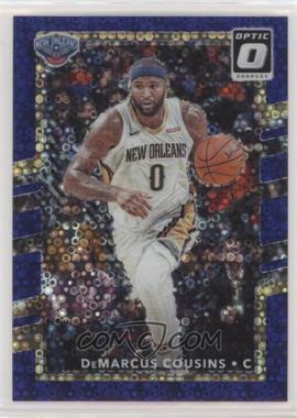 2017-18 Panini Donruss Optic - [Base] - Fast Break Purple Prizm #92 - DeMarcus Cousins /155