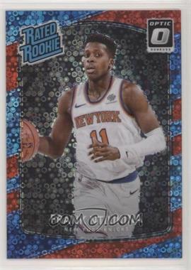 2017-18 Panini Donruss Optic - [Base] - Fast Break Red Prizm #193 - Rated Rookie - Frank Ntilikina /85