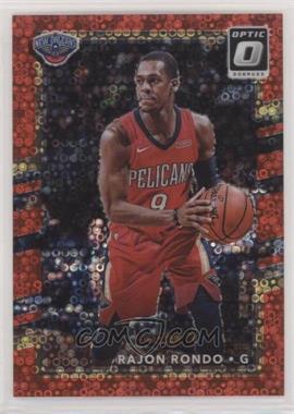 2017-18 Panini Donruss Optic - [Base] - Fast Break Red Prizm #94 - Rajon Rondo /85