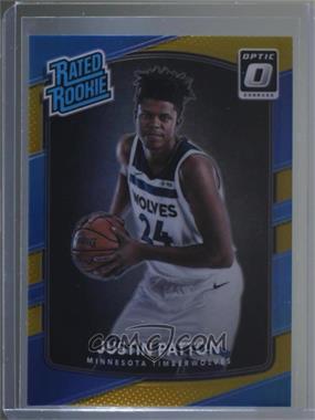 2017-18 Panini Donruss Optic - [Base] - Gold Prizm #185 - Rated Rookie - Justin Patton /10