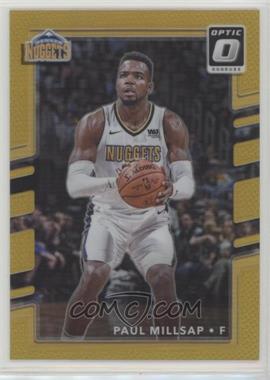 2017-18 Panini Donruss Optic - [Base] - Gold Prizm #38 - Paul Millsap /10