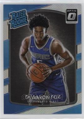 2017-18 Panini Donruss Optic - [Base] - Holo Silver Prizm #196 - Rated Rookie - De'Aaron Fox