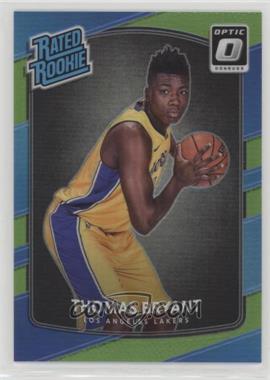 2017-18 Panini Donruss Optic - [Base] - Lime Green Prizm #160 - Rated Rookie - Thomas Bryant /175