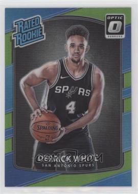 2017-18 Panini Donruss Optic - [Base] - Lime Green Prizm #172 - Rated Rookie - Derrick White /175