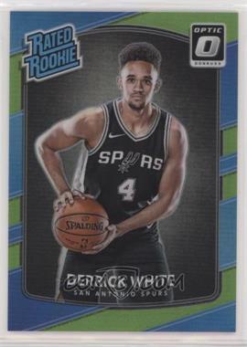 2017-18 Panini Donruss Optic - [Base] - Lime Green Prizm #172 - Rated Rookie - Derrick White /175