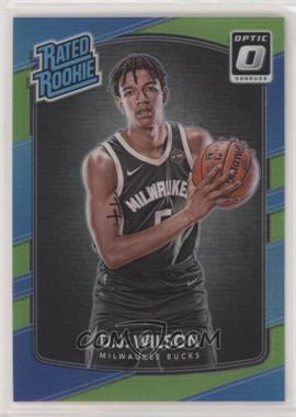 2017-18 Panini Donruss Optic - [Base] - Lime Green Prizm #184 - Rated Rookie - D.J. Wilson /175