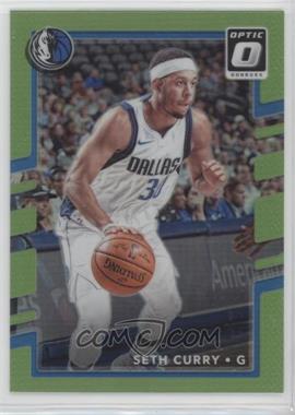 2017-18 Panini Donruss Optic - [Base] - Lime Green Prizm #32 - Seth Curry /175