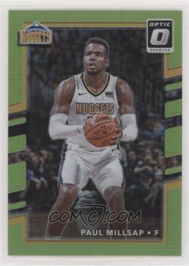 2017-18 Panini Donruss Optic - [Base] - Lime Green Prizm #38 - Paul Millsap /175