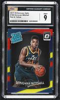 Rated Rookie - Donovan Mitchell [CGC 9 Mint]