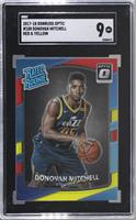 Rated Rookie - Donovan Mitchell [SGC 9 MINT]
