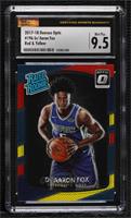 Rated Rookie - De'Aaron Fox [CSG 9.5 Mint Plus]