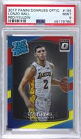 Rated Rookie - Lonzo Ball [PSA 9 MINT]