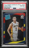 Rated Rookie - Lonzo Ball [PSA 10 GEM MT]