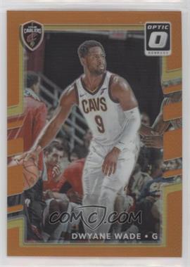 2017-18 Panini Donruss Optic - [Base] - Orange Prizm #25 - Dwyane Wade /199