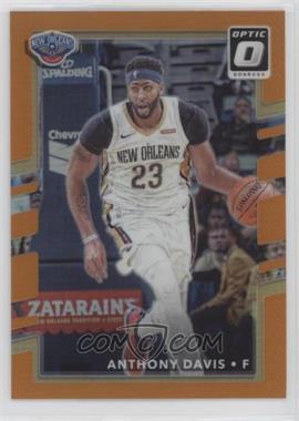 2017-18 Panini Donruss Optic - [Base] - Orange Prizm #91 - Anthony Davis /199