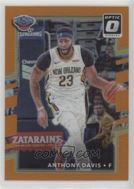 2017-18 Panini Donruss Optic - [Base] - Orange Prizm #91 - Anthony Davis /199