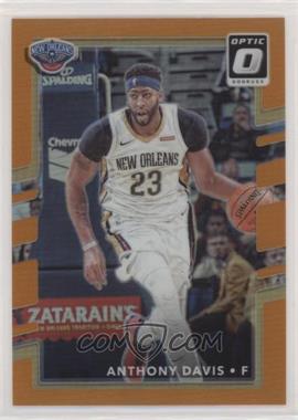 2017-18 Panini Donruss Optic - [Base] - Orange Prizm #91 - Anthony Davis /199