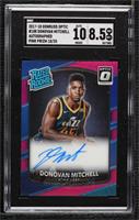 Rated Rookie - Donovan Mitchell [SGC 8.5 NM/Mt+] #/25