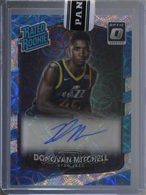 2017-18 Panini Donruss Optic - [Base] - Premium Prizm Signatures #188 - Rated Rookie - Donovan Mitchell /25 [Uncirculated]