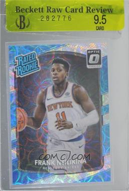 2017-18 Panini Donruss Optic - [Base] - Premium Prizm #193 - Rated Rookie - Frank Ntilikina /249 [BRCR 9.5]