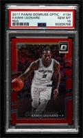 Kawhi Leonard [PSA 10 GEM MT] #/99