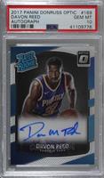 Rated Rookie - Davon Reed [PSA 10 GEM MT]