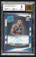 Rated Rookie - Donovan Mitchell [BGS 9 MINT]