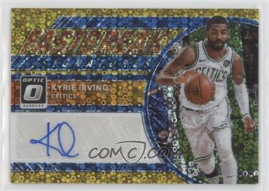 2017-18 Panini Donruss Optic - Fast Break Signatures - Gold Prizm #FB-KIV - Kyrie Irving /10