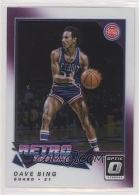 2017-18 Panini Donruss Optic - Retro Series #16 - Dave Bing