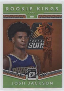 2017-18 Panini Donruss Optic - Rookie Kings - Lime Green Prizm #4 - Josh Jackson /149