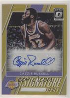 Cazzie Russell #/10