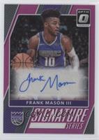 Frank Mason III #/25